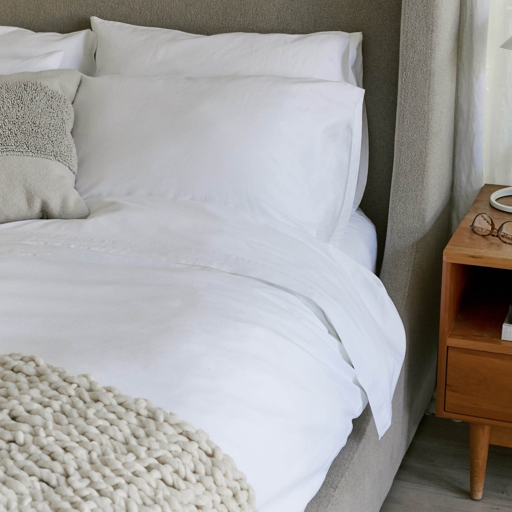 Luxe Australian Sateen Sheet Set - Quahog Bay Bedding