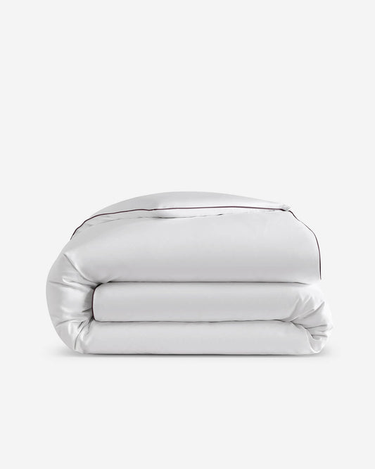 Luxe Bamboo Duvet Cover with Piping - Quahog Bay Bedding