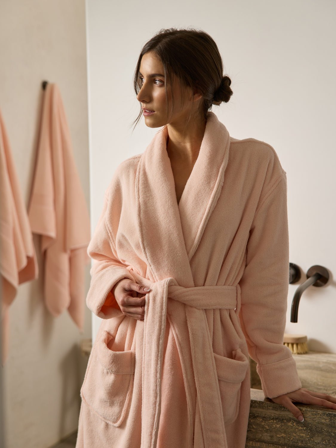 Luxe Bath Robe - Luxurious Bath Robes - Quahog Bay Bedding