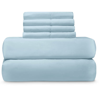 Luxurious 1000TC Cooling Cotton Blend Sheet Sets With Extra Pillowcases - Quahog Bay Bedding