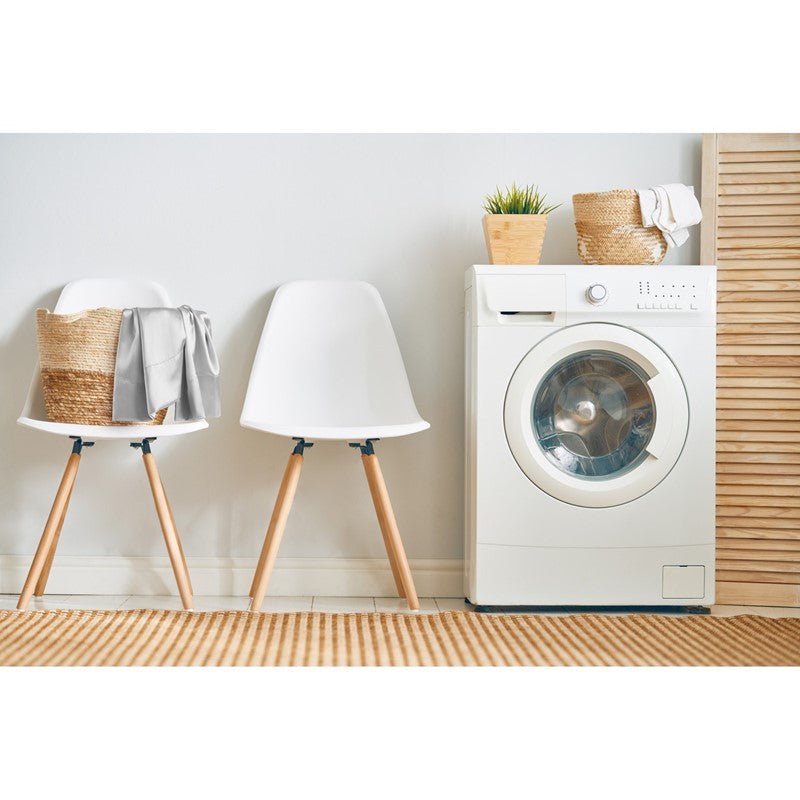 Luxurious And Elegant Satin Pillowcases - Light Grey - 2PC - Quahog Bay Bedding