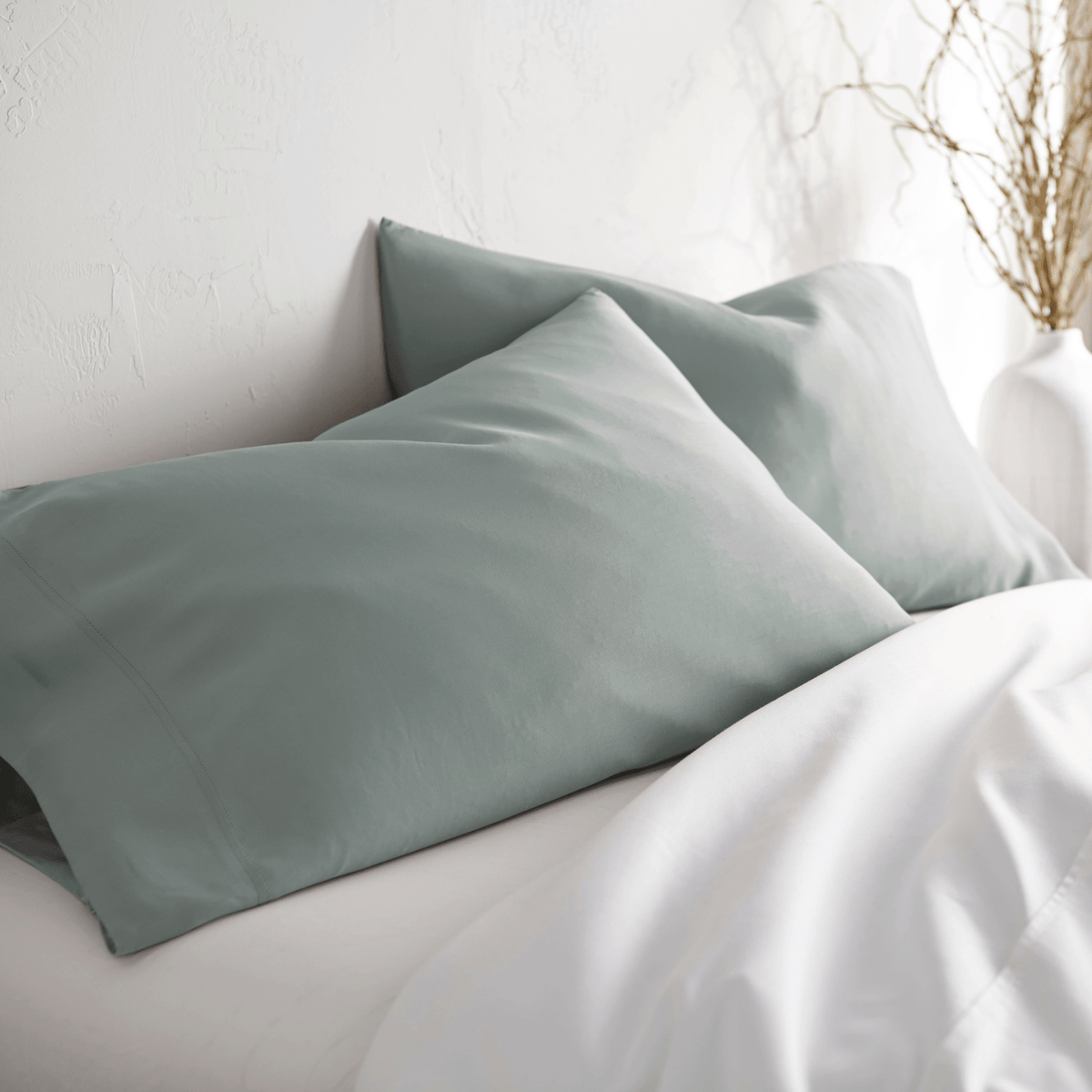 Luxurious Cooling Bamboo 300TC Pillowcase Set - Quahog Bay Bedding