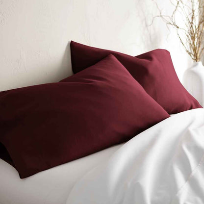 Luxurious Cooling Bamboo 300TC Pillowcase Set - Quahog Bay Bedding