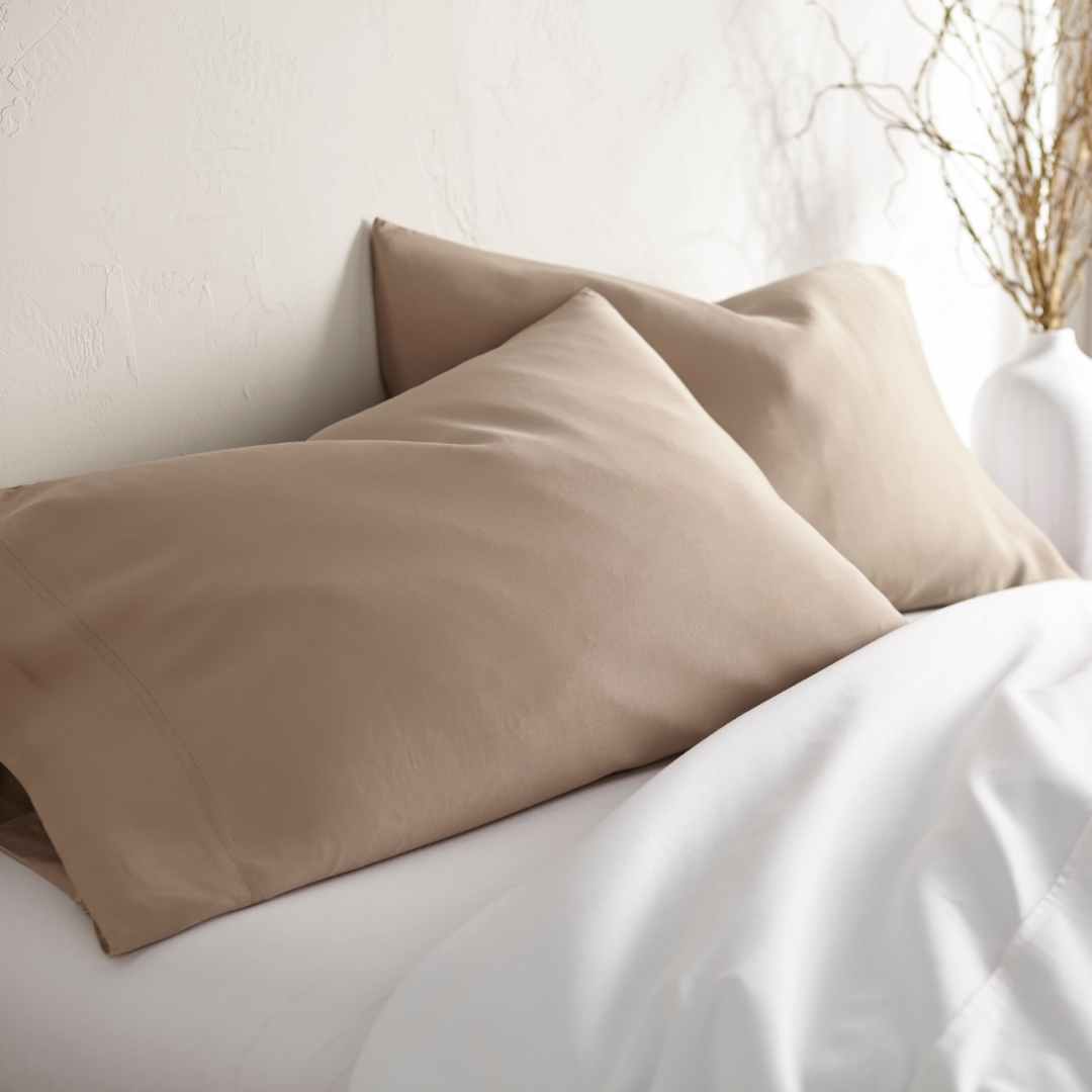 Luxurious Cooling Bamboo 300TC Pillowcase Set - Quahog Bay Bedding