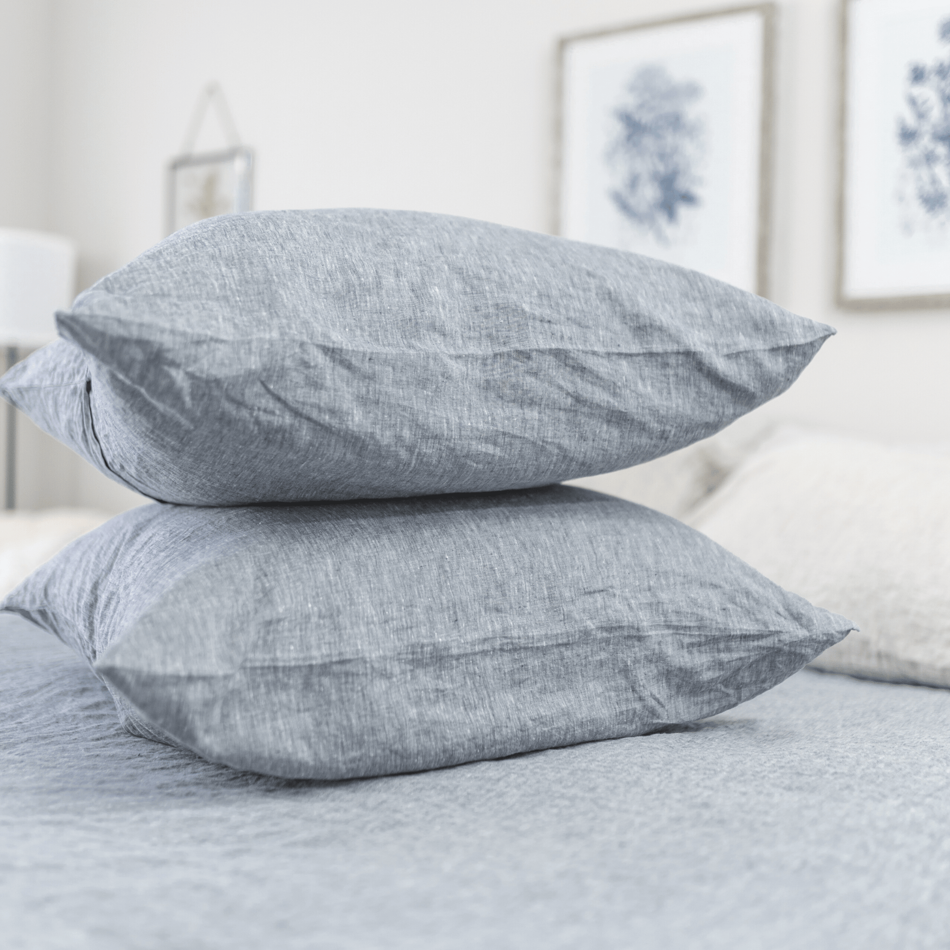 Luxurious Pillowcases - European Linen - Quahog Bay Bedding