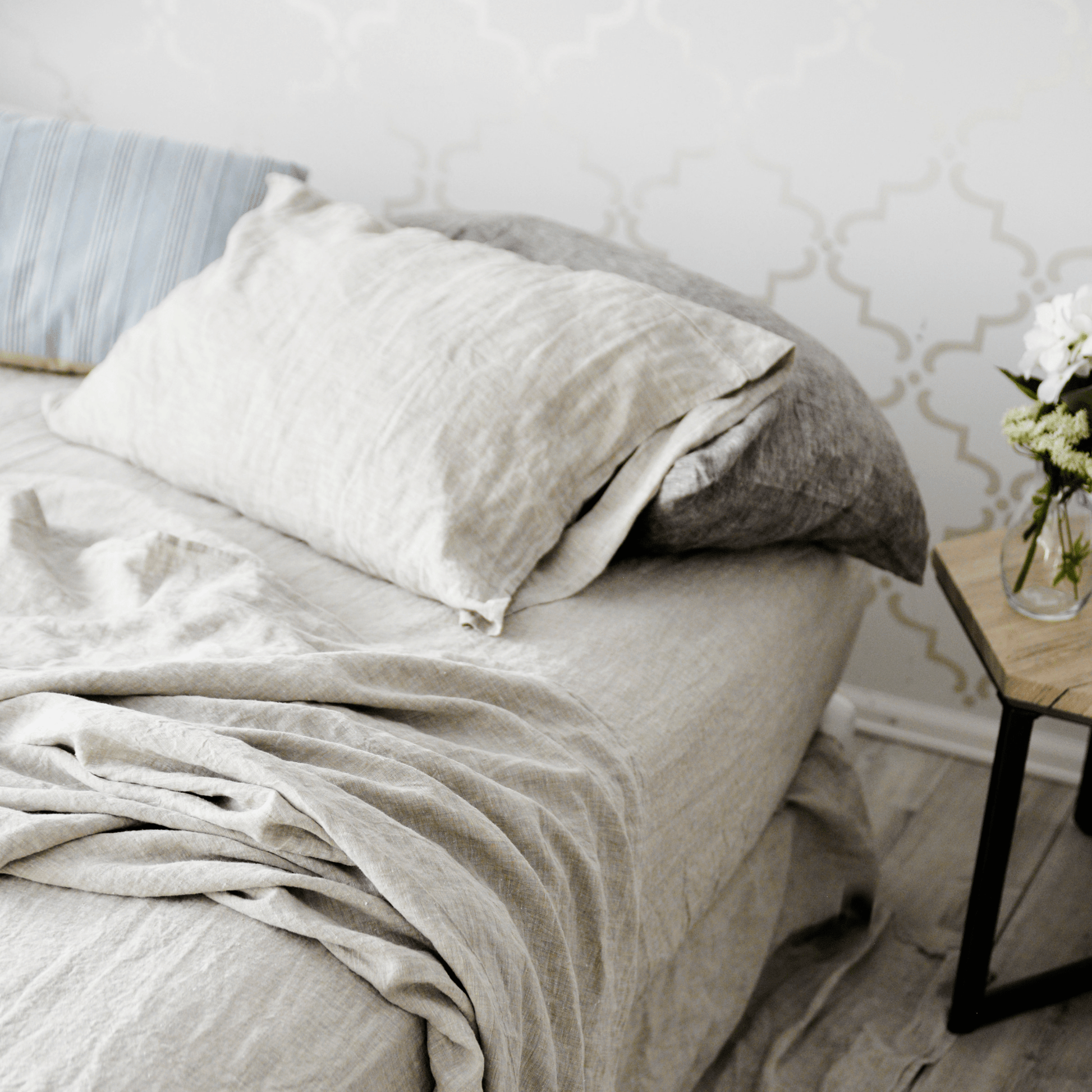 Luxurious Pillowcases - European Linen - Quahog Bay Bedding