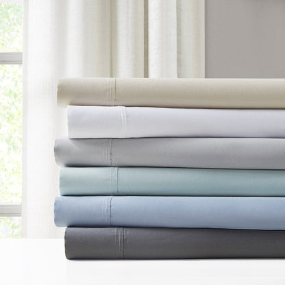 Luxury 1500TC Cotton Blend Sheet Set - Coastal Sheet Sets - Blue - Quahog Bay Bedding