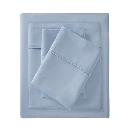 Luxury 1500TC Cotton Blend Sheet Set - Coastal Sheet Sets - Blue - Quahog Bay Bedding