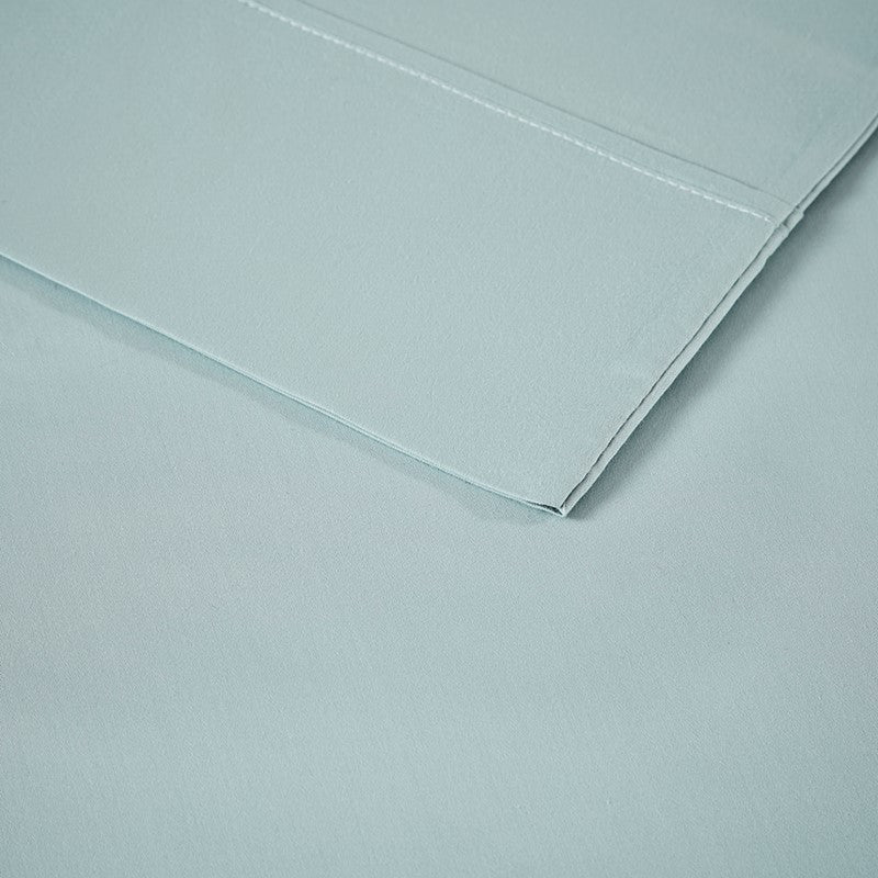 Luxury 1500TC Cotton Blend Sheet Set - Coastal Sheet Sets - Seafoam - Quahog Bay Bedding