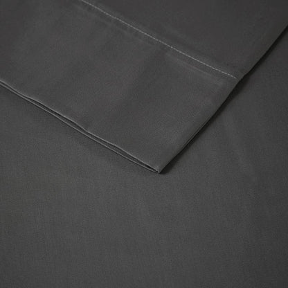 Luxury 1500TC Cotton Blend Sheet Set - High Thread Count Sheets - Charcoal - Quahog Bay Bedding