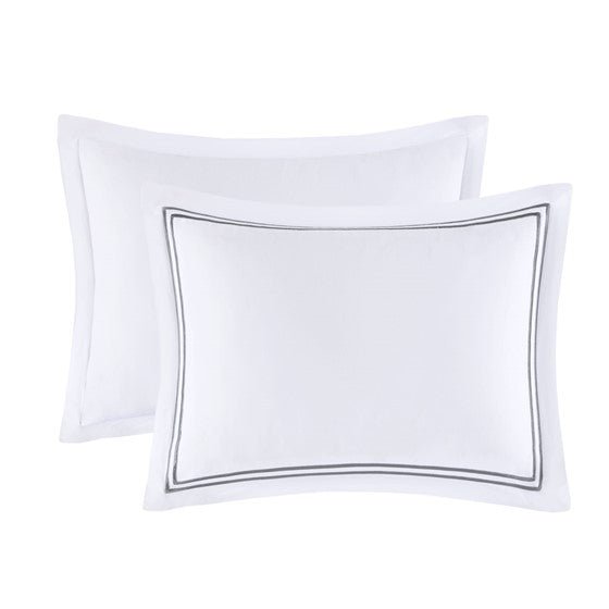 Luxury 500TC Cotton Embroidered Comforter Set 5 Piece Comforter Set - Quahog Bay Bedding