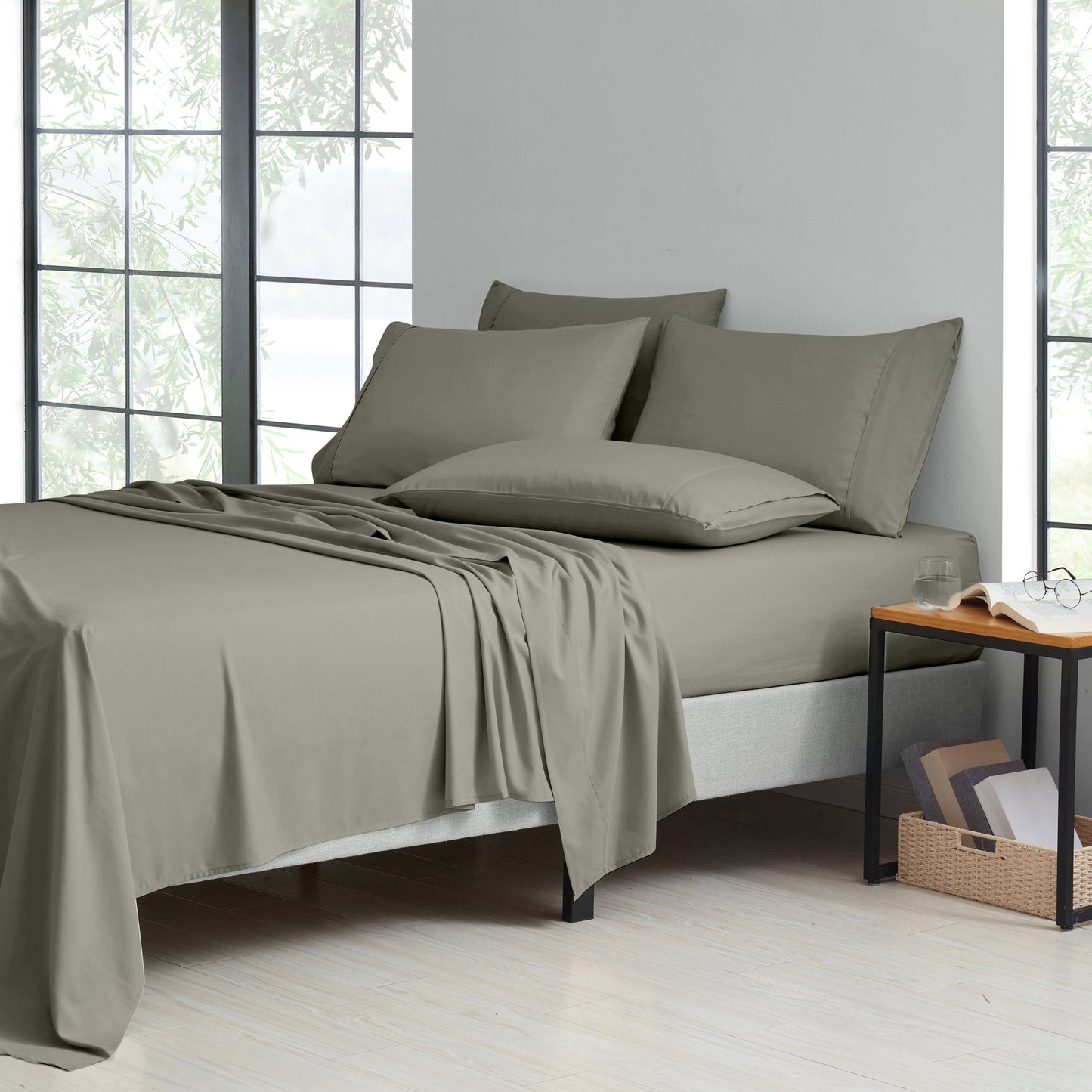 Luxury Bamboo 1000TC Sheet Set - 6 Piece Sheet Set - Quahog Bay Bedding