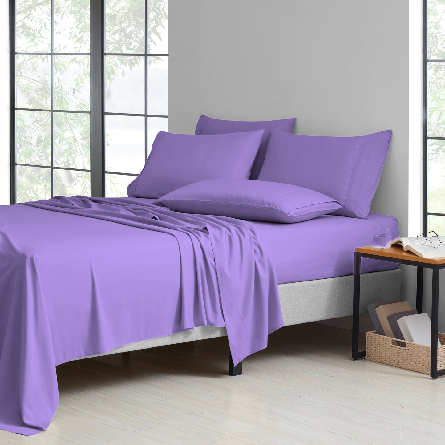 Luxury Bamboo 1000TC Sheet Set - 6 Piece Sheet Set - Quahog Bay Bedding
