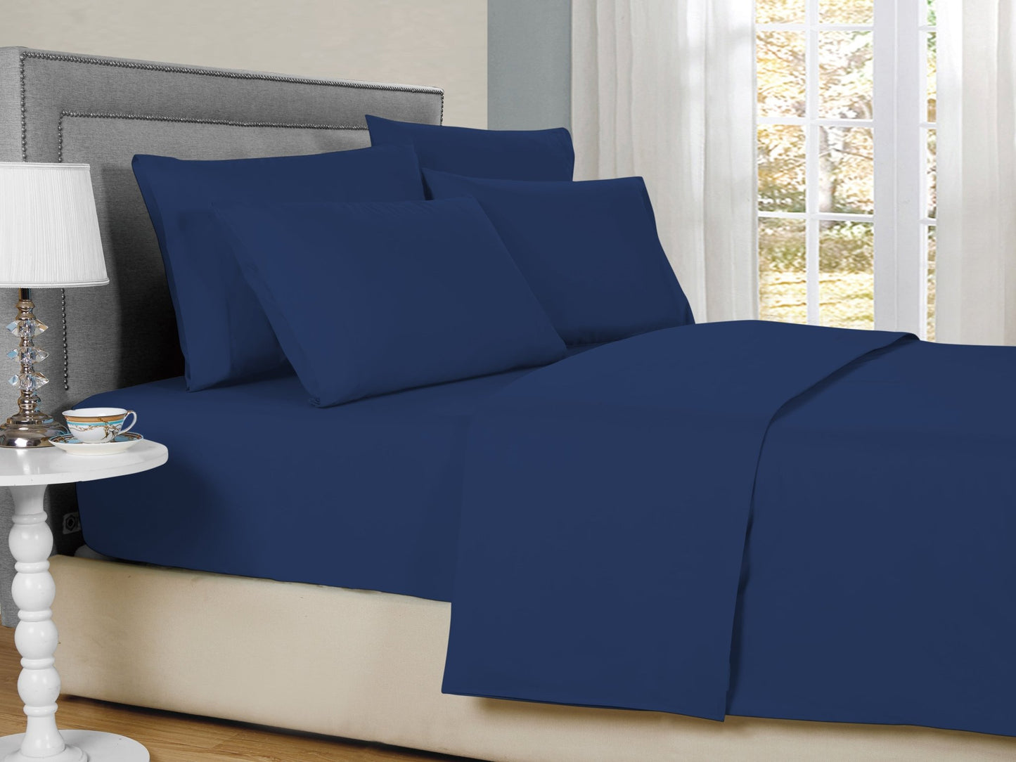 Luxury Bamboo 1000TC Sheet Set - 6 Piece Sheet Set - Quahog Bay Bedding