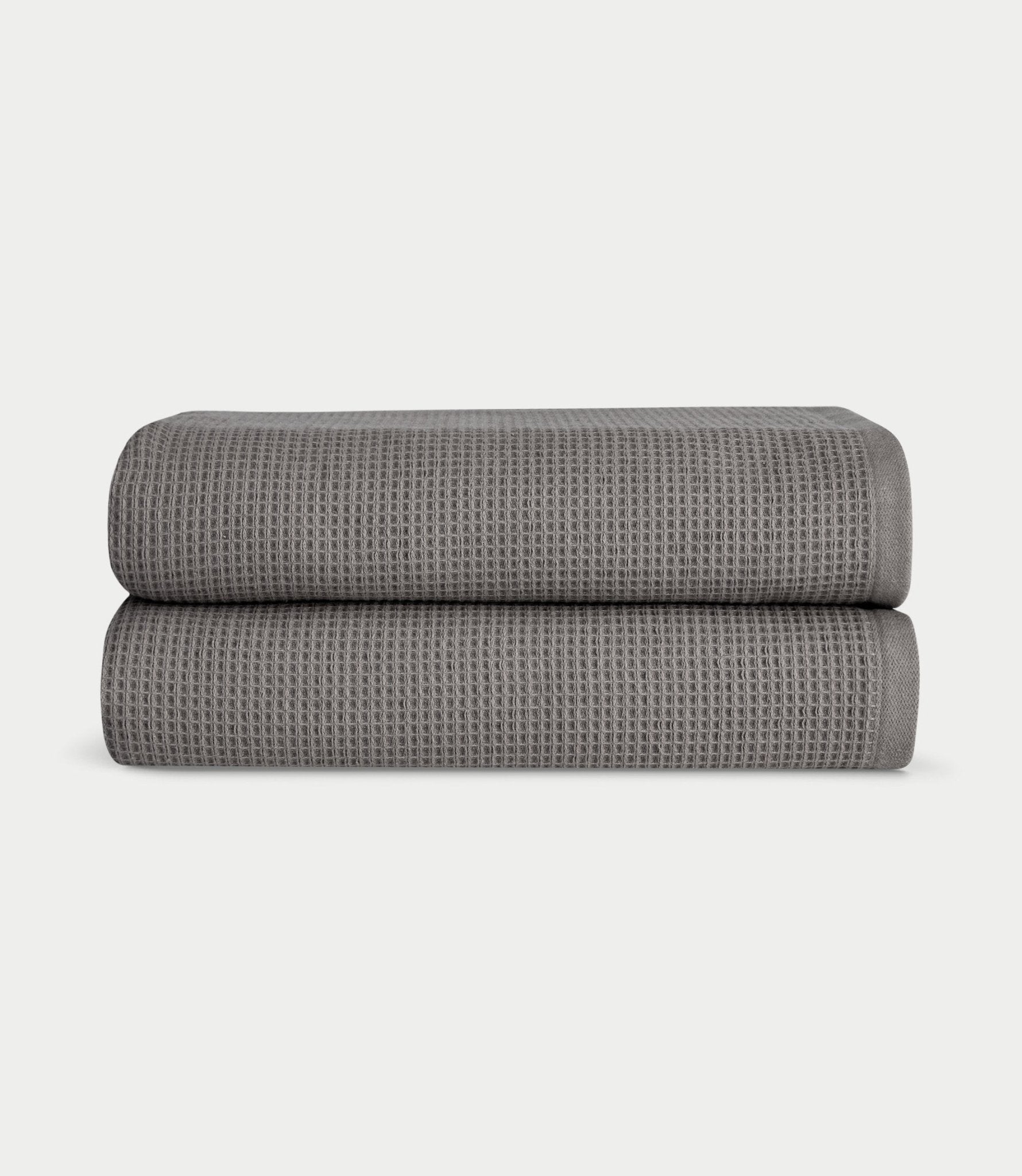 Luxury Bamboo Blend Bath Towels - Waffle Weave - Quahog Bay Bedding