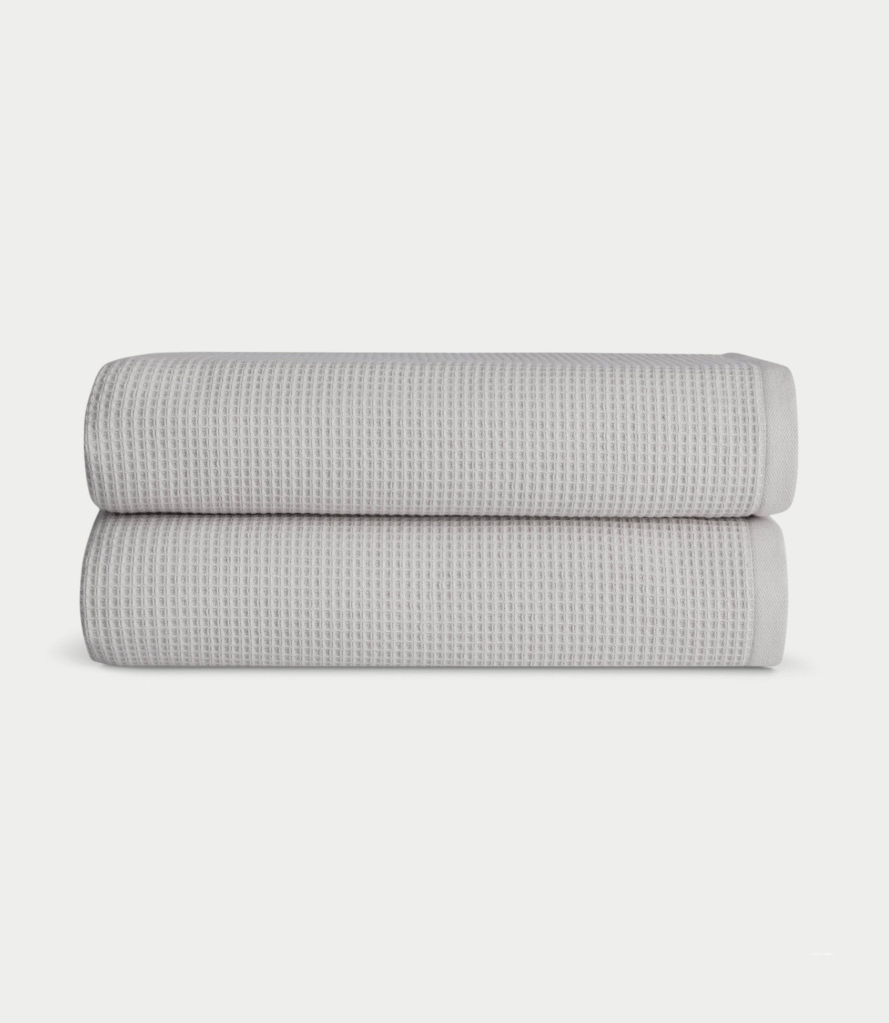 Luxury Bamboo Blend Bath Towels - Waffle Weave - Quahog Bay Bedding