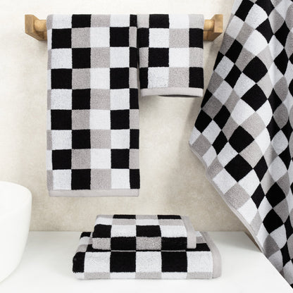 Luxury Bath Towel Set  100% Cotton Yarn Dyed Ultra Soft and Plush - Quahog Bay Bedding