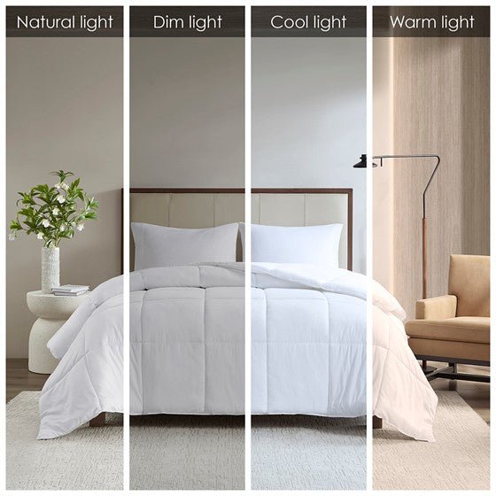 Winfield 300 Thread Count Cotton Shell Luxury DA Comforter by Madison Park - Quahog Bay Bedding