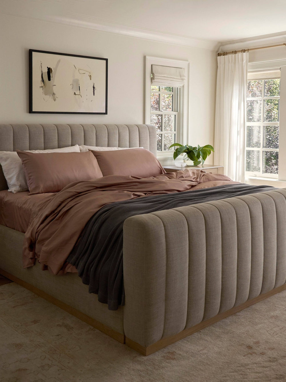 Luxury Cooling Deep Pocket Bamboo Sheets - Quahog Bay Bedding