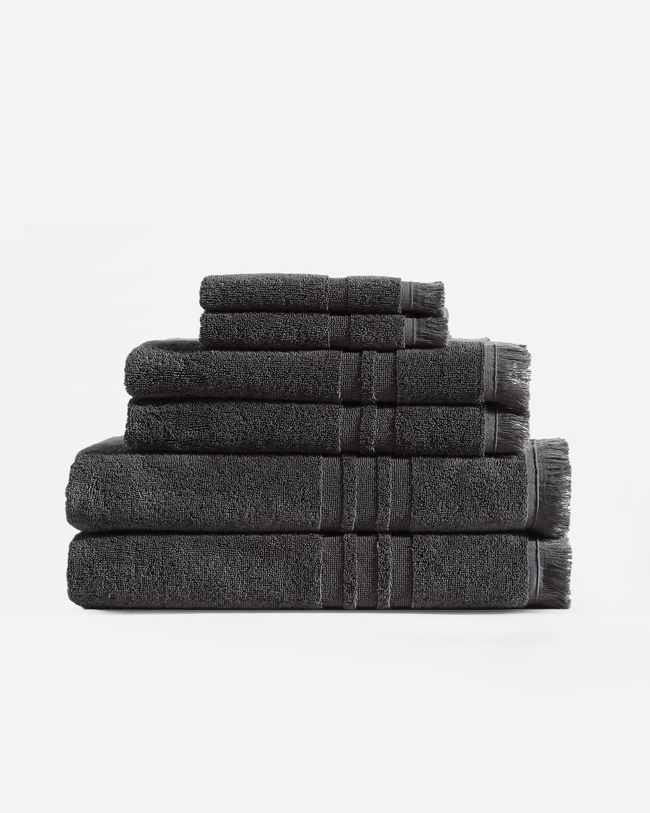 Luxury Fringed Towel Set - Quahog Bay Bedding