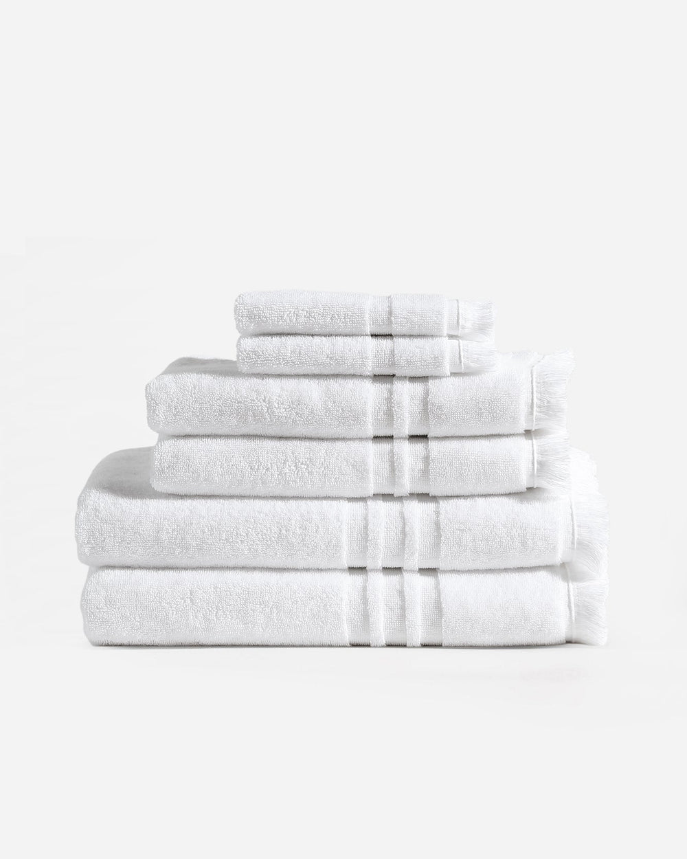 Luxury Fringed Towel Set - Quahog Bay Bedding