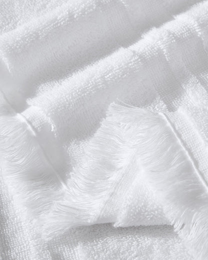 Luxury Fringed Towel Set - Quahog Bay Bedding