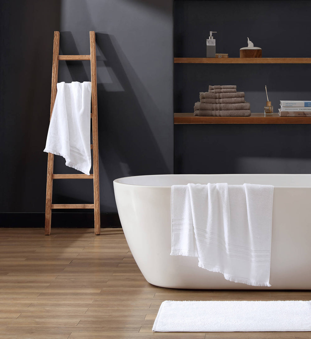 Luxury Fringed Towel Set - Quahog Bay Bedding