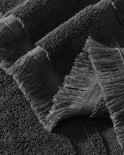 Luxury Fringed Towel Set - Quahog Bay Bedding