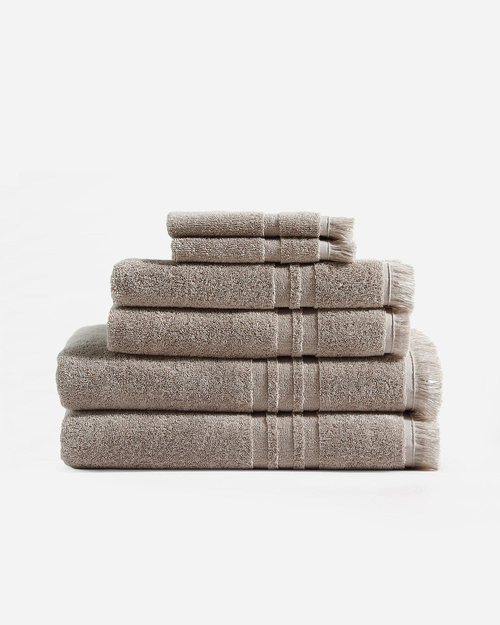 Luxury Fringed Towel Set - Quahog Bay Bedding