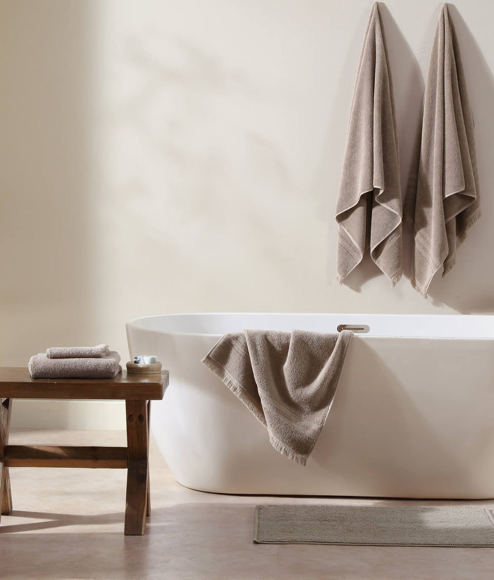 Luxury Fringed Towel Set - Quahog Bay Bedding