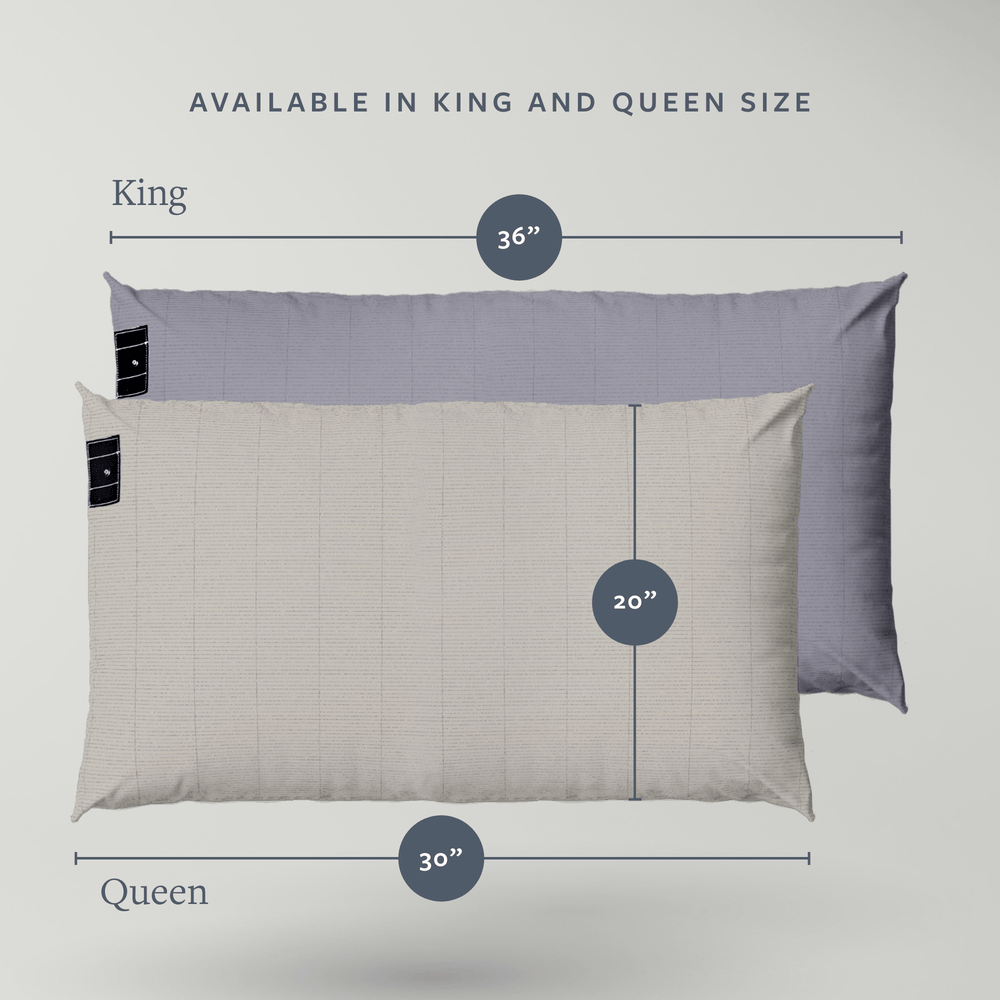Luxury Grounding Pillowcase in 3 Colors - Quahog Bay Bedding