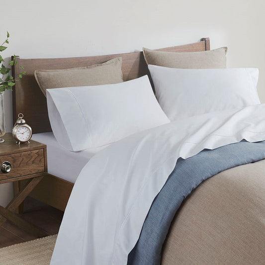 Luxury Hem Stitch 600TC 100% Pima Cotton Sheet Set - Quahog Bay Bedding