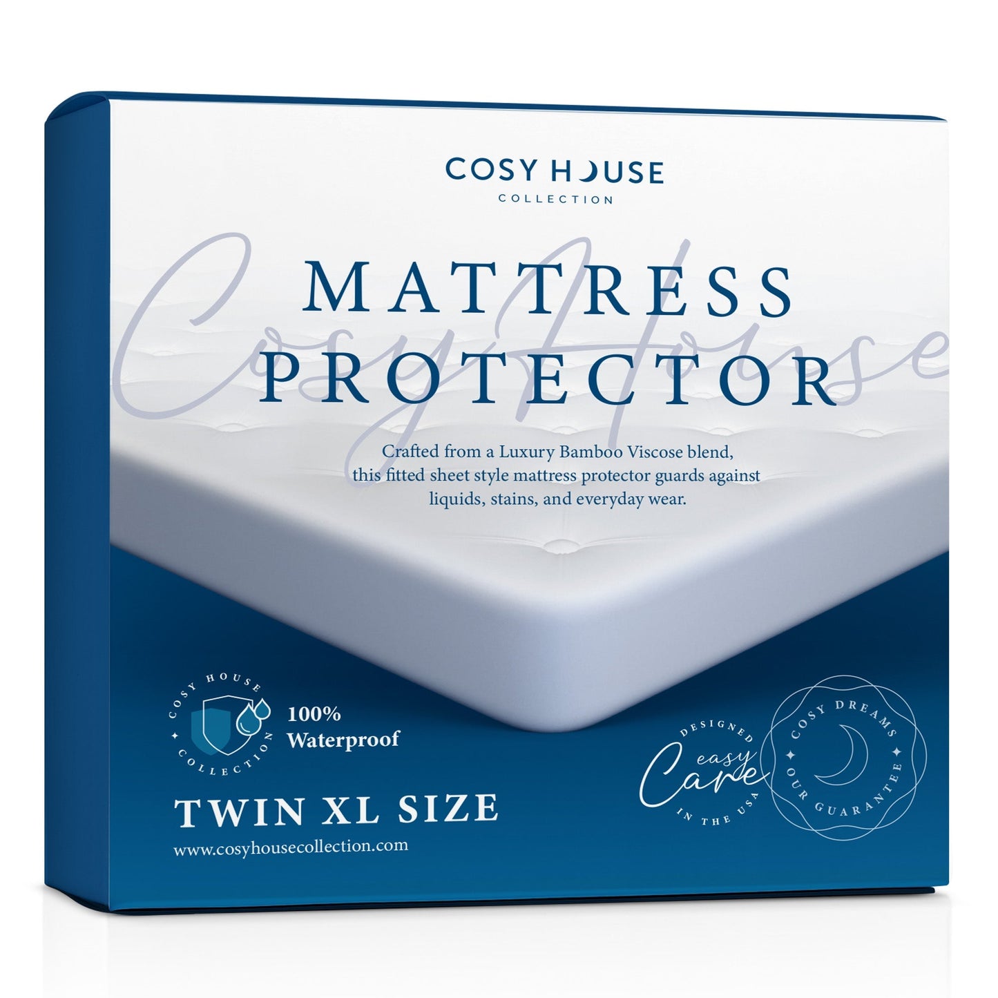 Luxury Mattress Protectors - Quahog Bay Bedding