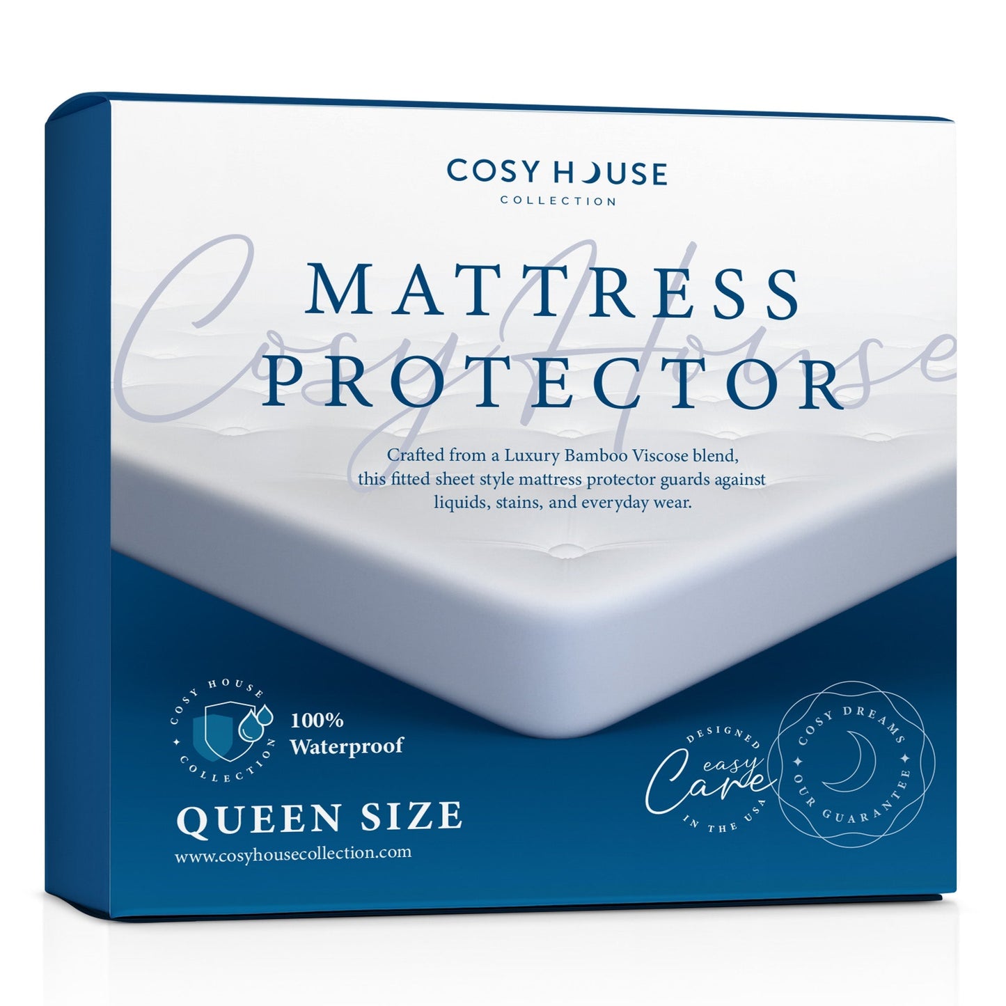 Luxury Mattress Protectors - Quahog Bay Bedding