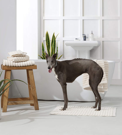 Luxury Turkish Cotton Rib Towel Set - Quahog Bay Bedding