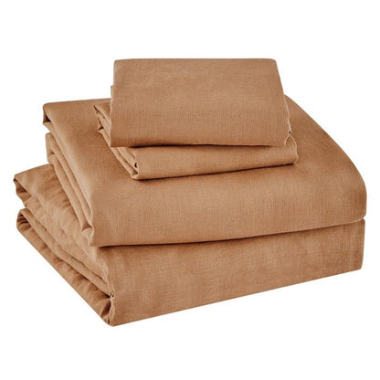Luxury Washed Linen Sheet Set - Luxury Linen Sheets - Quahog Bay Bedding