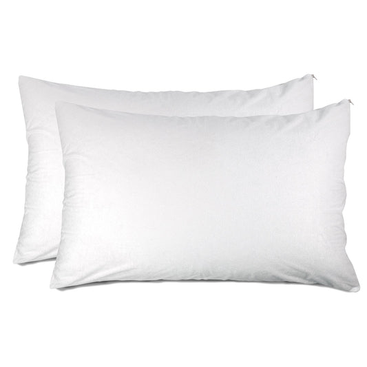 Luxury Waterproof Zippered Pillow Protector - Quahog Bay Bedding