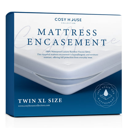 Luxury Zippered Mattress Encasement - Quahog Bay Bedding