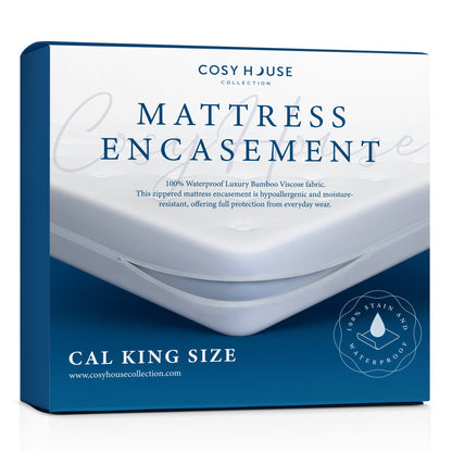 Luxury Zippered Mattress Encasement - Quahog Bay Bedding