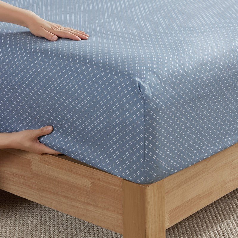 Madison Park Luna Comforter Set with Bed Sheets - Blue - Coastal Floral Bedding Bundle - Quahog Bay Bedding