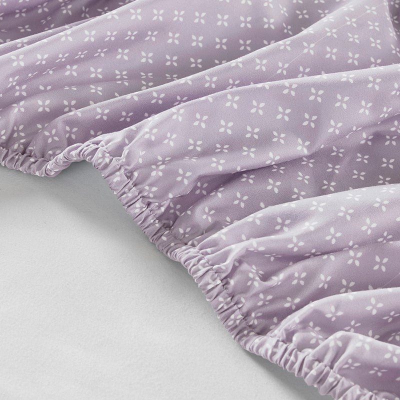 Madison Park Luna Comforter Set with Bed Sheets - Taupe - Floral Bedding Bundle - Quahog Bay Bedding