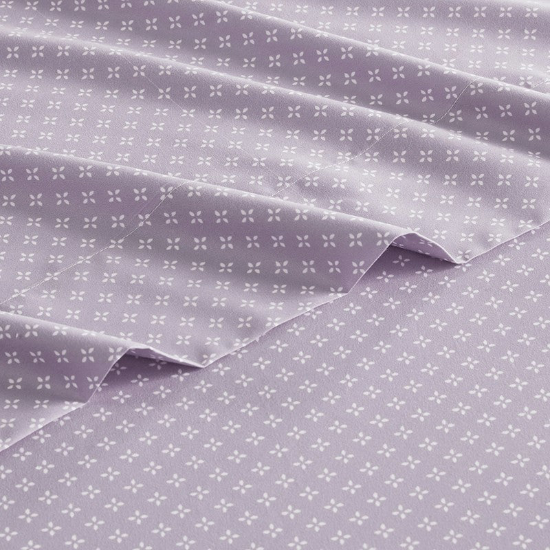 Madison Park Luna Comforter Set with Bed Sheets - Taupe - Floral Bedding Bundle - Quahog Bay Bedding