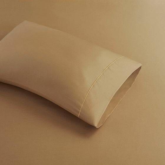 Madison Park Luxury 600TC 100% Pima Cotton Sheet Set With Beautiful Hem Stitching - Quahog Bay Bedding