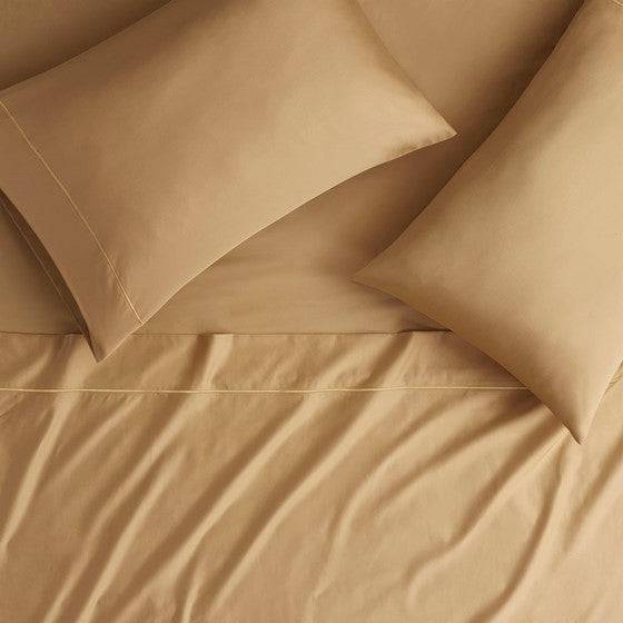 Madison Park Luxury 600TC 100% Pima Cotton Sheet Set With Beautiful Hem Stitching - Quahog Bay Bedding