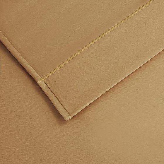 Madison Park Luxury 600TC 100% Pima Cotton Sheet Set With Beautiful Hem Stitching - Quahog Bay Bedding