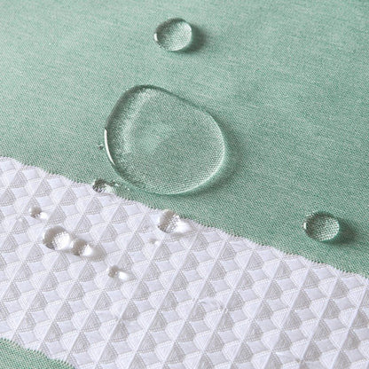 Madison Park - Spa Waffle Shower Curtain - Aqua - Quahog Bay Bedding
