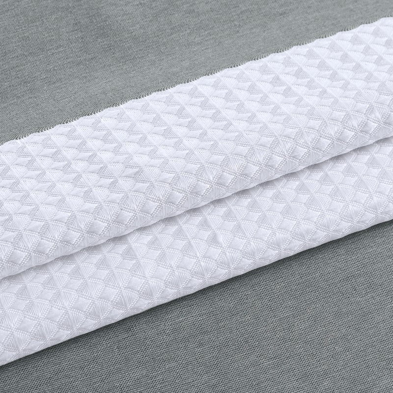 Madison Park - Spa Waffle Shower Curtain - Charcoal - Quahog Bay Bedding