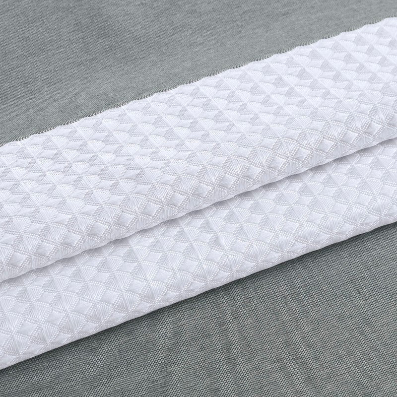 Madison Park - Spa Waffle Shower Curtain - Charcoal - Quahog Bay Bedding