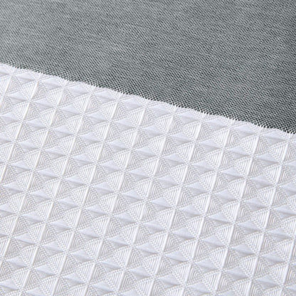 Madison Park - Spa Waffle Shower Curtain - Charcoal - Quahog Bay Bedding