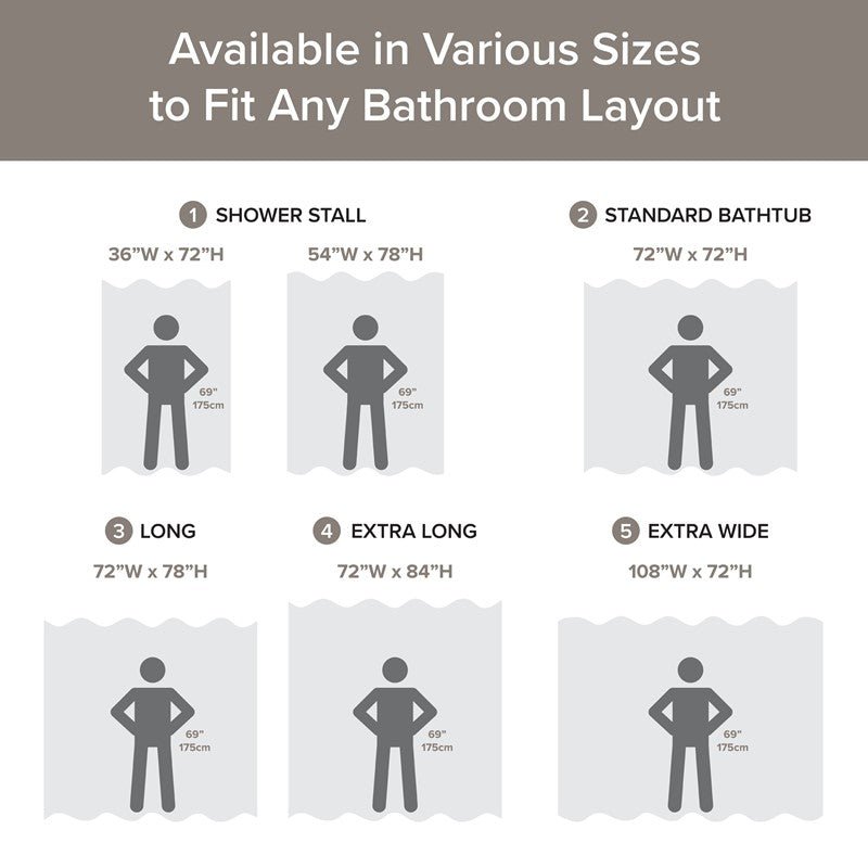 Madison Park - Spa Waffle Shower Curtain - Taupe - Quahog Bay Bedding